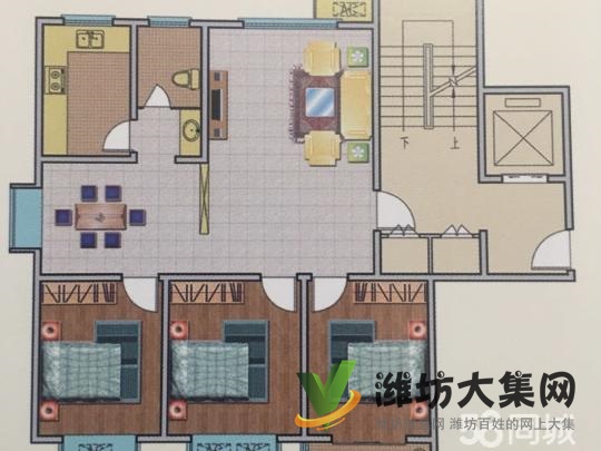 天水盛和苑3室2廳1衛(wèi)