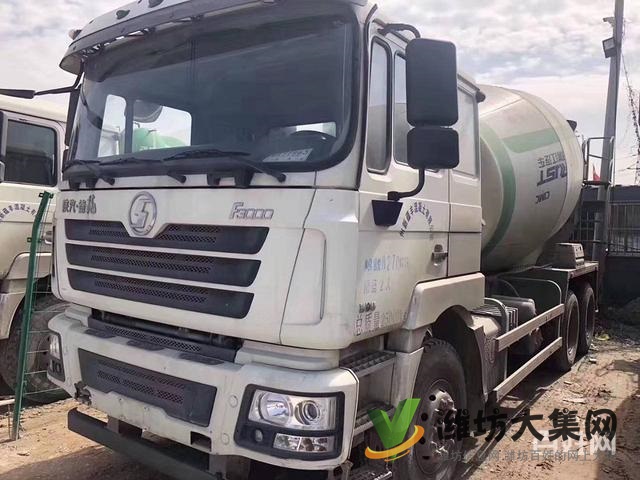 18年二手德龍攪拌車(chē) 大15方后八輪 336馬力