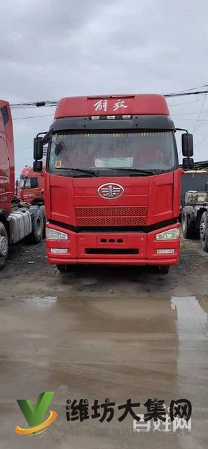 處理二手解放J6P牽引車 國四雙驅(qū) 420馬力