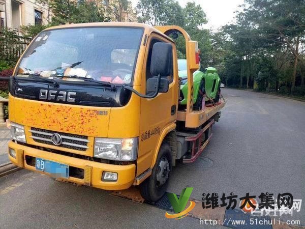 二手東風(fēng)江淮藍(lán)牌一拖二清障車價(jià)格 有現(xiàn)車