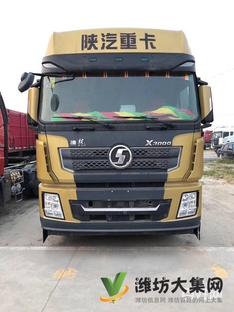 18年2月二手德龍牽引車 550馬力 國五  雙驅(qū)