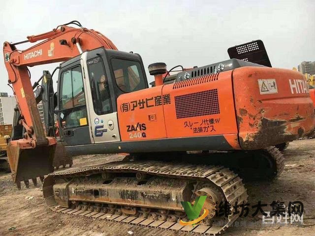 想買二手進口原裝直噴挖掘機，日立240-3G看過來