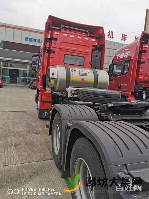 全新德龍燒氣牽引車(chē) 雙驅(qū)輕體 430馬力 可分期