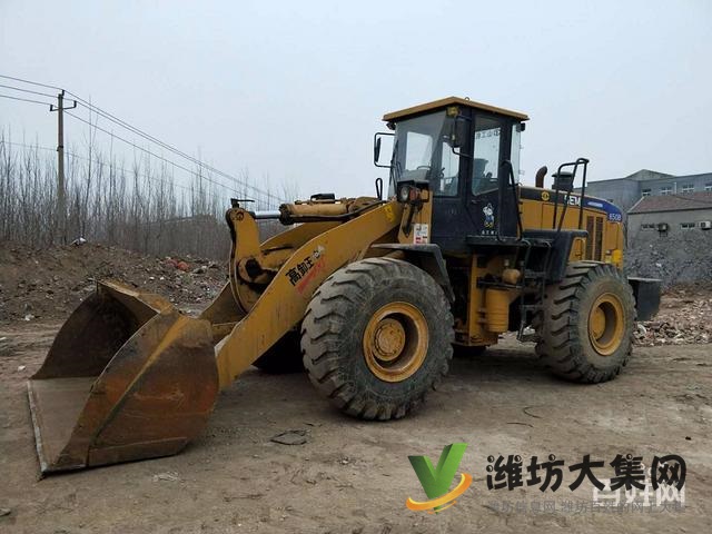 轉(zhuǎn)讓極品14年底原版山工650B 加長臂裝載機(jī)