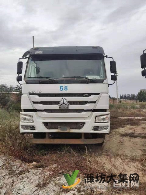 二手豪沃攪拌車 大12方 后八輪 340馬力 國五