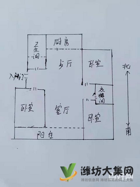 直降10萬新華路電梯洋房3室2廳176平僅售130