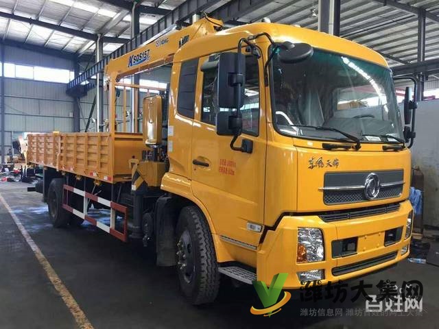 東風(fēng)國五8噸隨車吊廠里特價(jià)處理