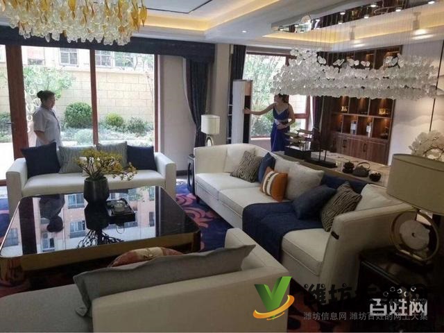 奎文區(qū)白浪河畔 高檔小區(qū) 陽光假日 法式 多層電梯