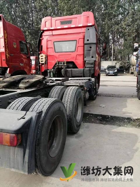 出售18年二手解放J6p牽引車領(lǐng)航版 460馬力