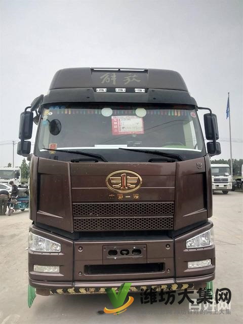 二手一汽解放J6P牽引車16年國四460馬力雙驅(qū)