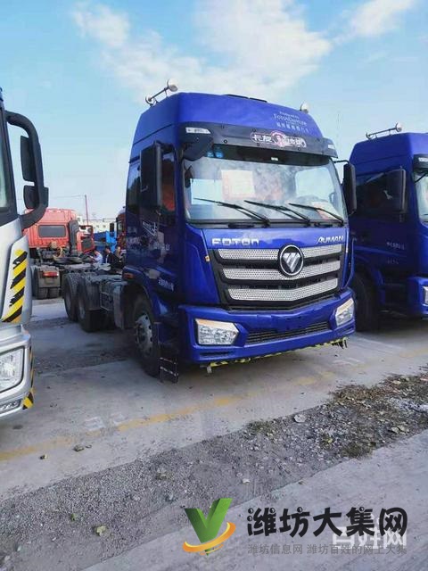 轉(zhuǎn)讓400馬力 雙驅(qū)輕體 二手歐曼牽引車 國五