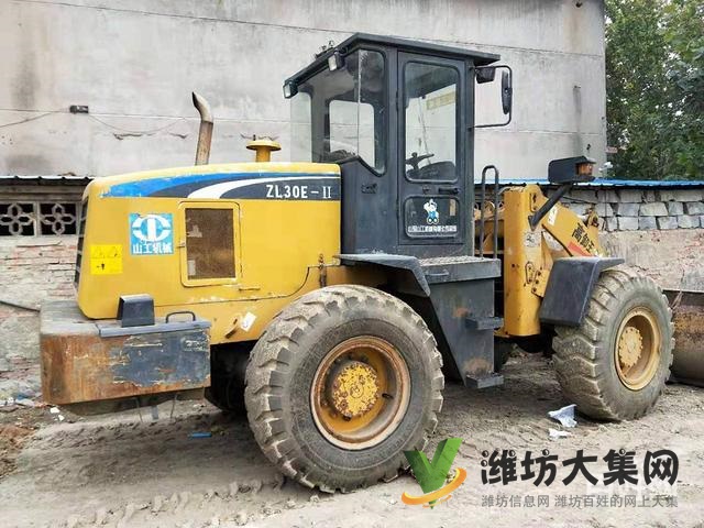 自家用車.09山工30E杠二裝載機，價格低.手續(xù)全