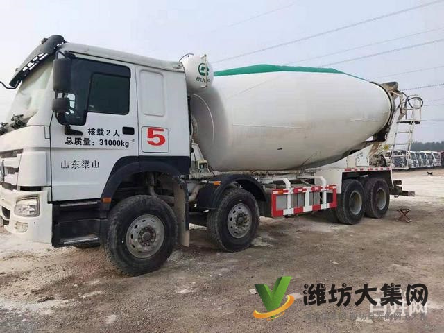 急轉(zhuǎn)大20方18年二手豪沃?jǐn)嚢柢?豪沃底盤凌宇上裝