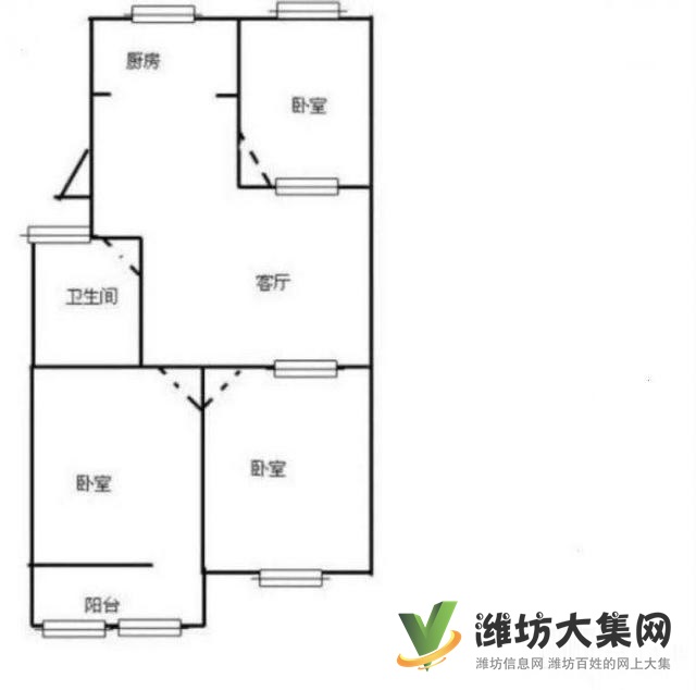 華都花園萬(wàn)達(dá)近多層2樓精裝三室?guī)У叵率壹促I即賺