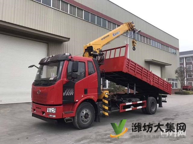 東風(fēng)國五8噸隨車吊廠里特價(jià)處理