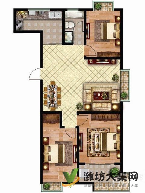 恒信無虛假市府近 大三室精裝修 低于市場(chǎng)價(jià) 房主急