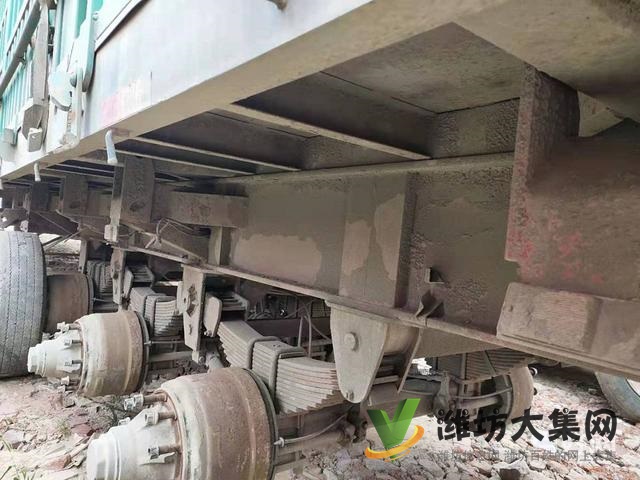 13米長(zhǎng)2.8米寬1.7米高二手花籃側(cè)翻半掛車(chē)