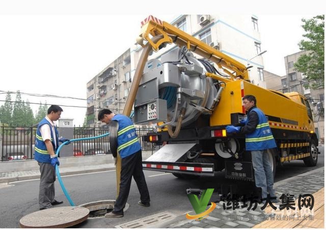 濰坊專業(yè)高壓疏通清洗污水管道吸糞油煙管道清洗