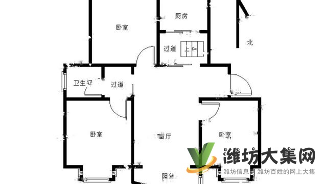 西城名都 多層復(fù)式 精裝兩層 單層118平 客廳
