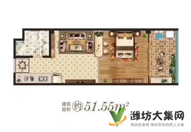 金都世家38~77平 公寓 精裝修拎包入住周邊配套