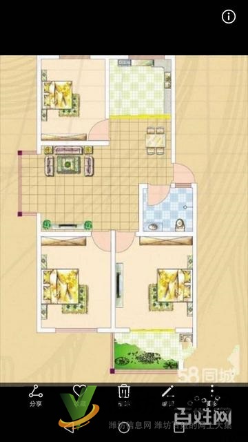 火車(chē)站近健康街小學(xué)107平3室2廳精裝電梯出稅69