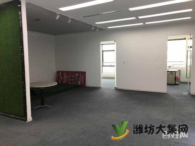 {快租無(wú)中介費(fèi)}奎文萬(wàn)達(dá)中心好位置精裝寫(xiě)字樓出租