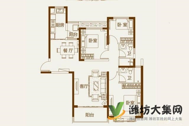 恒信無(wú)虛假市府東南 恒大名都 現(xiàn)房 精裝修 南北通