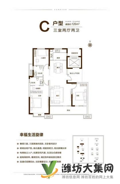 澤信云筑 濰城*火大盤(pán) 火爆認(rèn)購(gòu) 僅售74