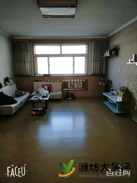 白浪河畔萬家福近五中多層130平精裝三室南北通透帶地下室急售