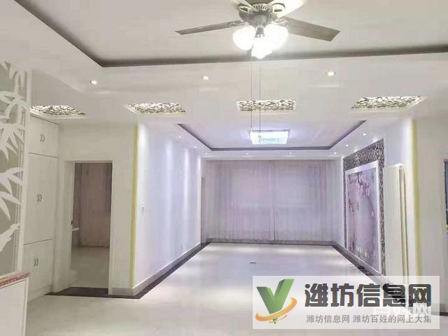 建橋?qū)W校 麗景花園 精裝通透大三室 價格拾惠帶車庫