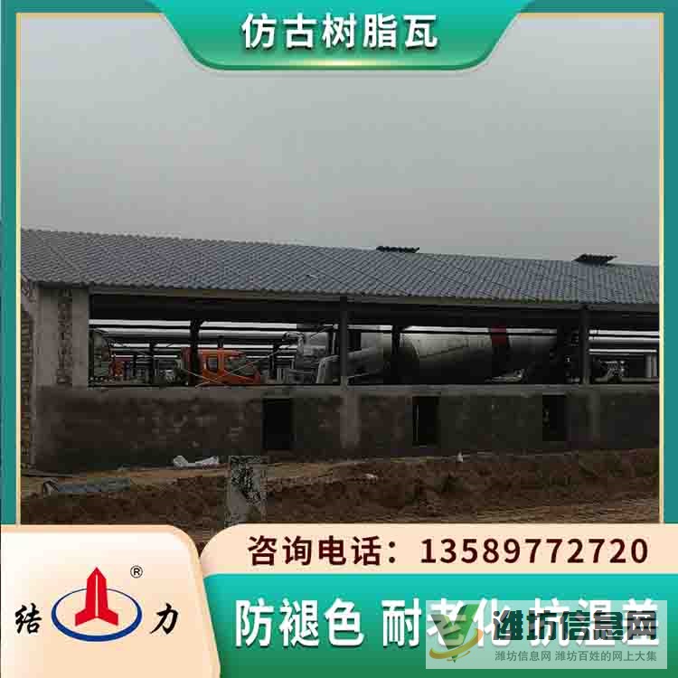 色彩亮麗樹(shù)脂仿古瓦 山東臨邑別墅屋面瓦 古建筑裝飾瓦