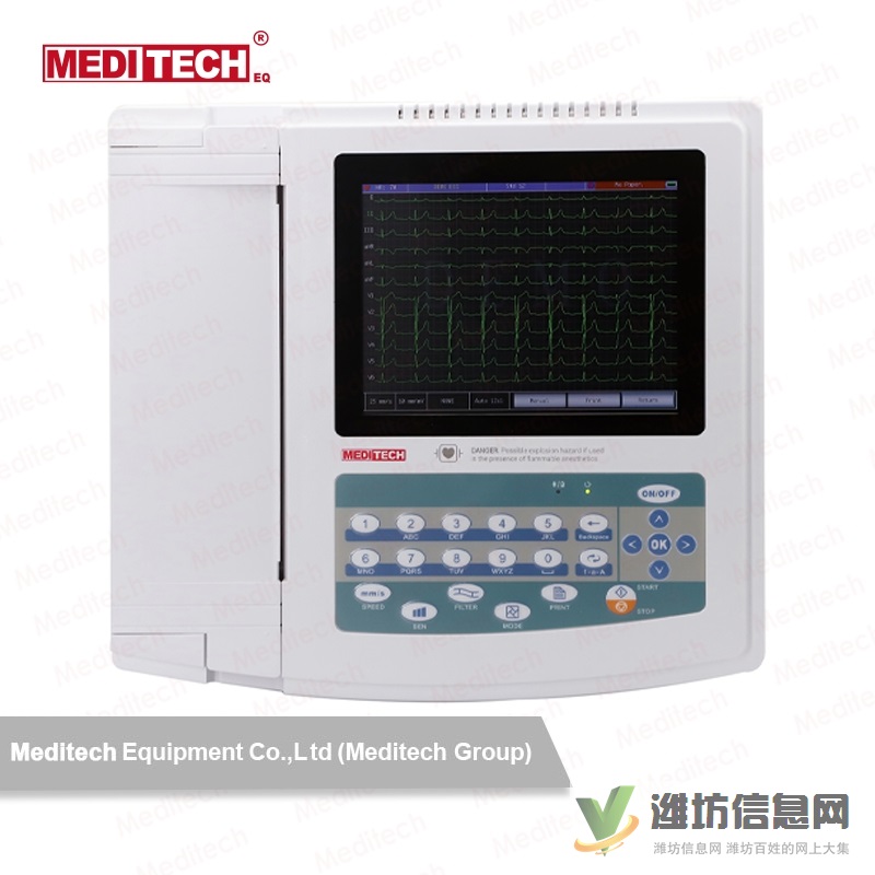麥迪特EKG1212T十二通道彩色屏便攜式心電圖機(jī)